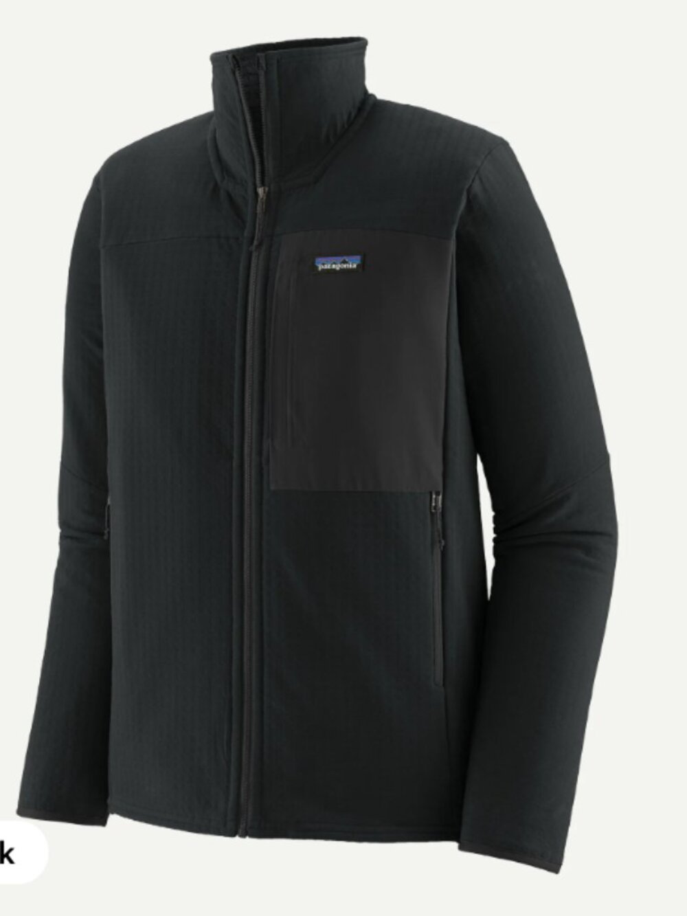 Patagonia R2 TechFace Jacket – Men’s Medium – Black